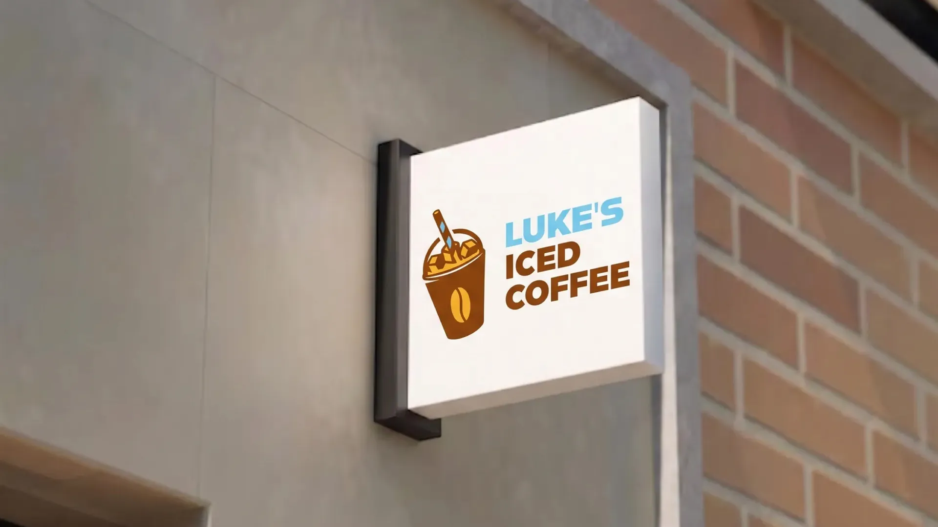 Luke's Iced Coffee Identity
